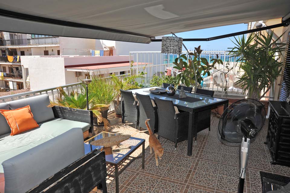 Immobilie des Monats August 2015: behagliche Maisonette-Wohnung an der Playa de Palma